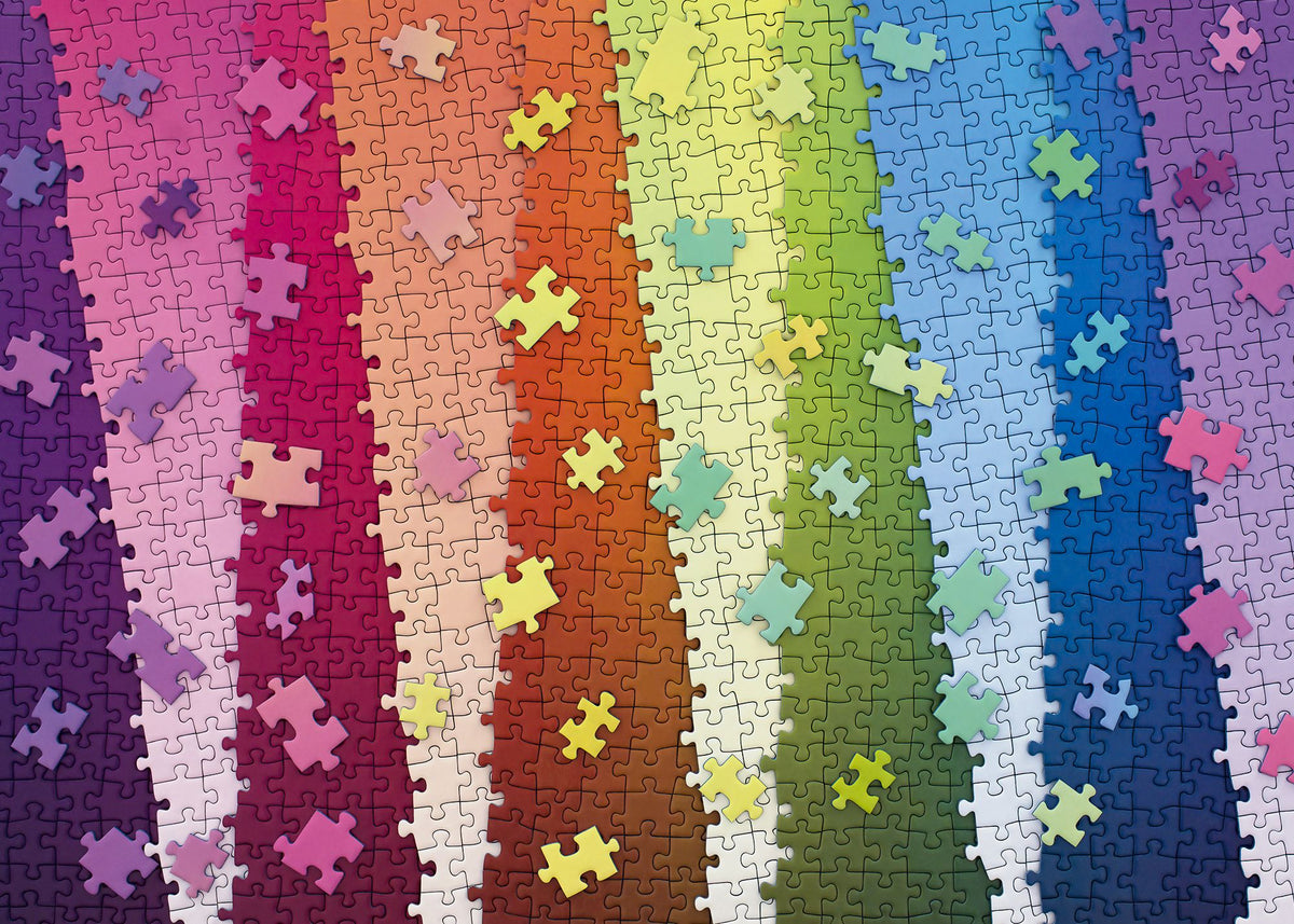Karen Puzzles: Colors on Colors 1000 Piece Puzzle