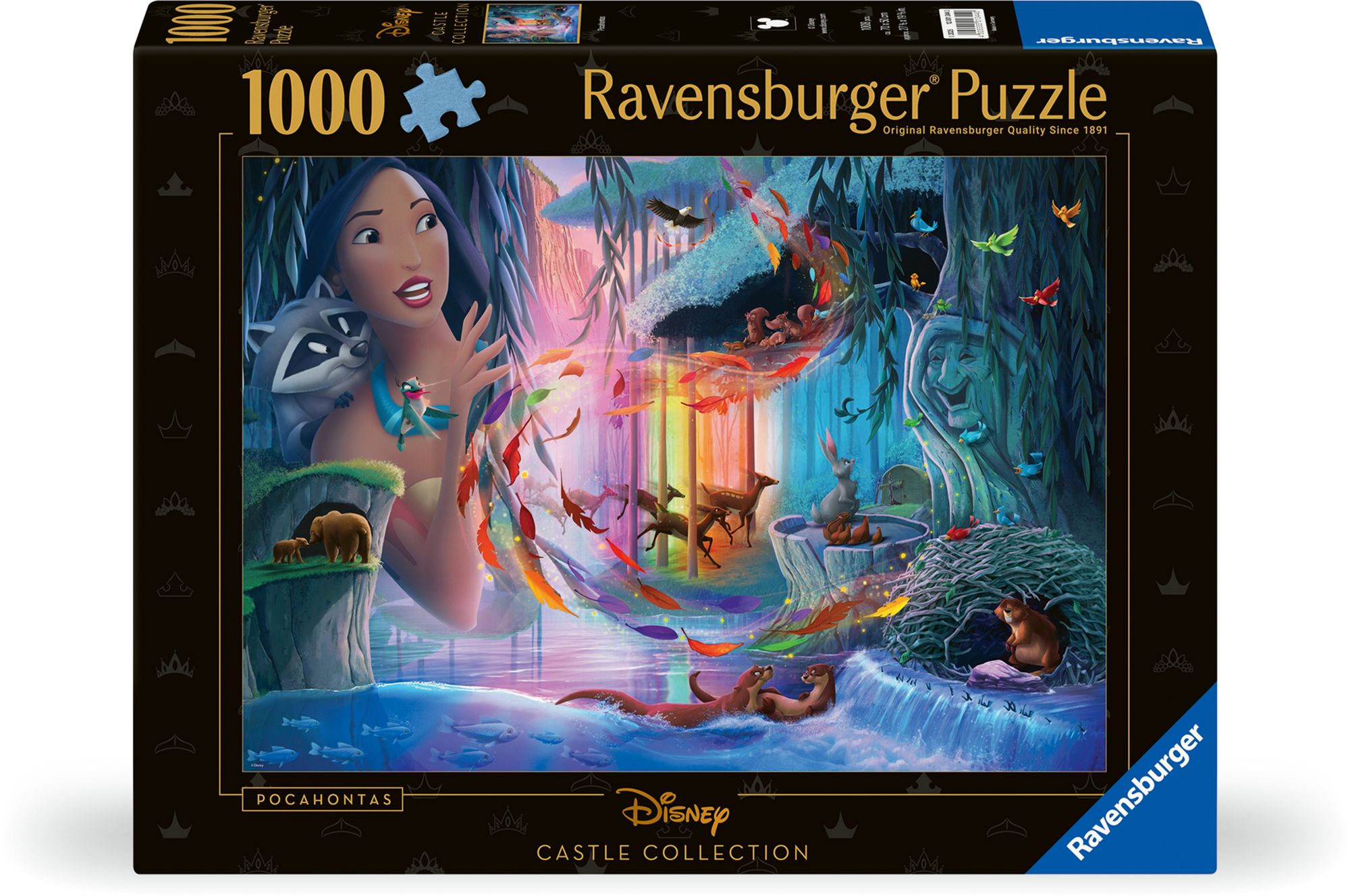 Disney Castles Pocahontas 1000 Piece Puzzle