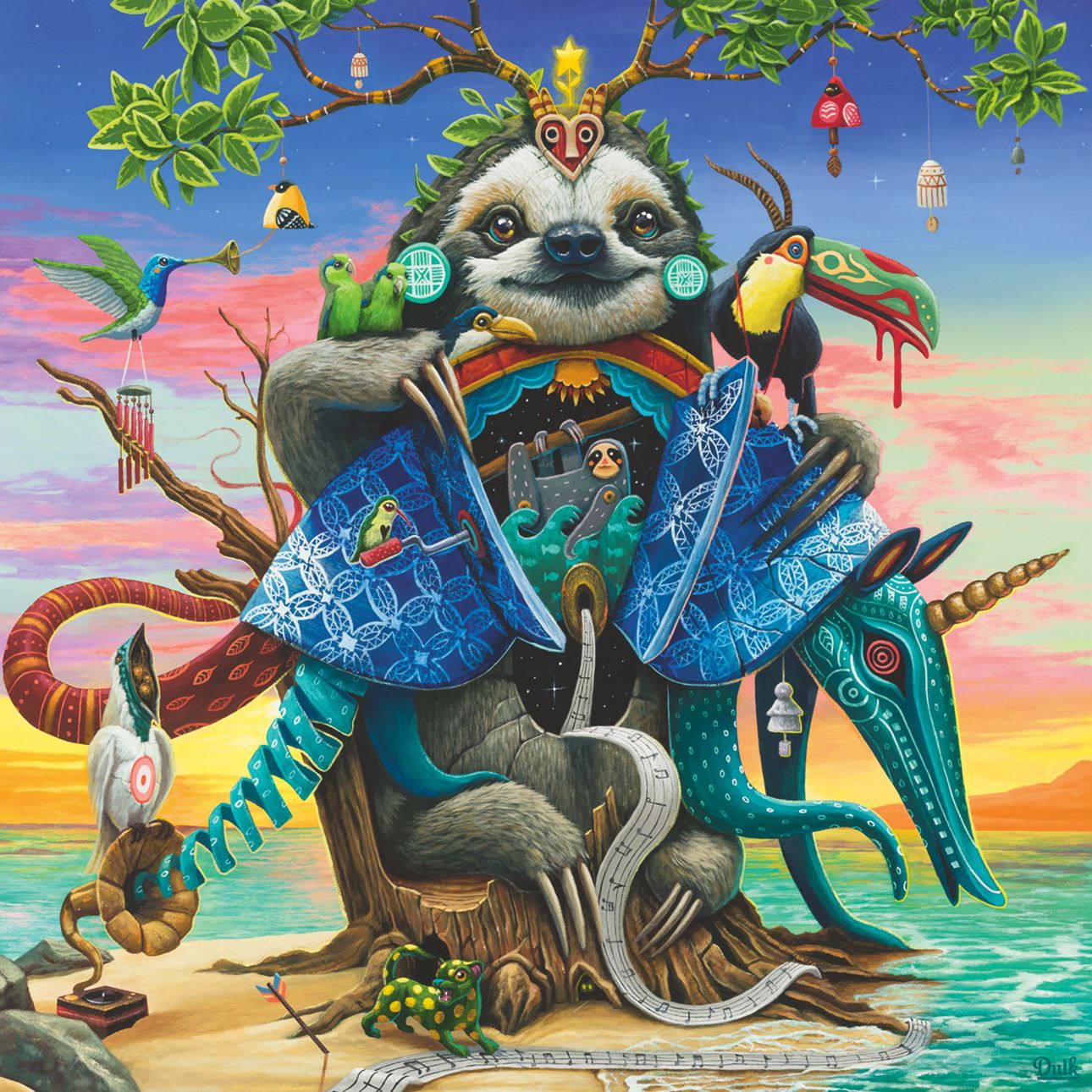 Dulk: Afterglow 500 Piece Square Puzzle