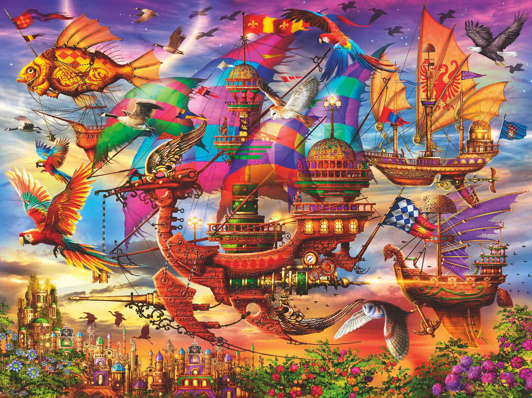 The Flight 1500 Piece Puzzle