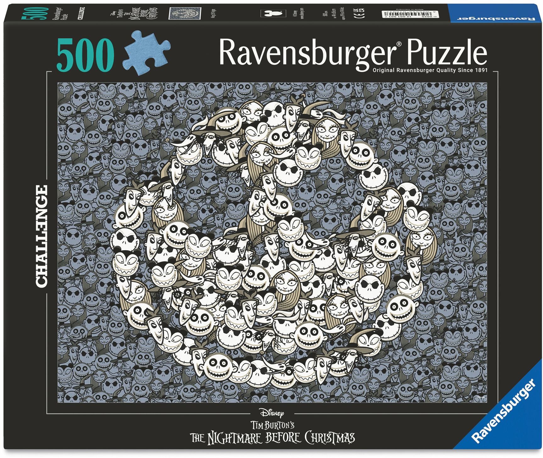 Nightmare Before Christmas 500 Piece Puzzle