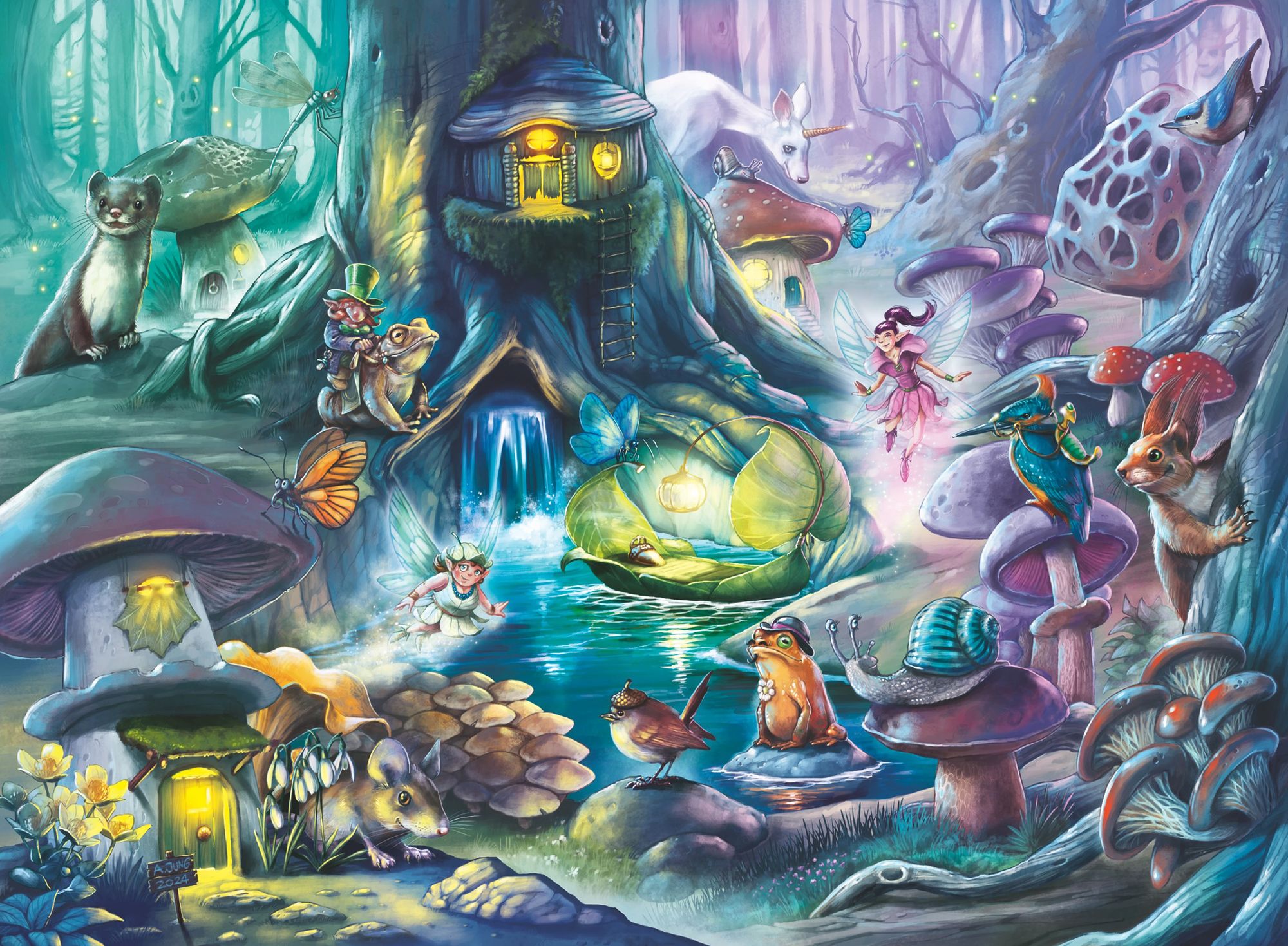 Magical Forest 150 Piece Puzzle