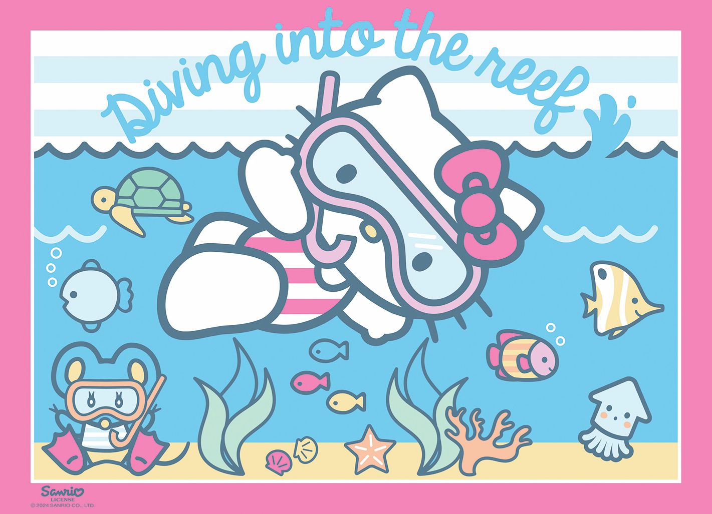 Hello Kitty 4 x 100 Piece Puzzles