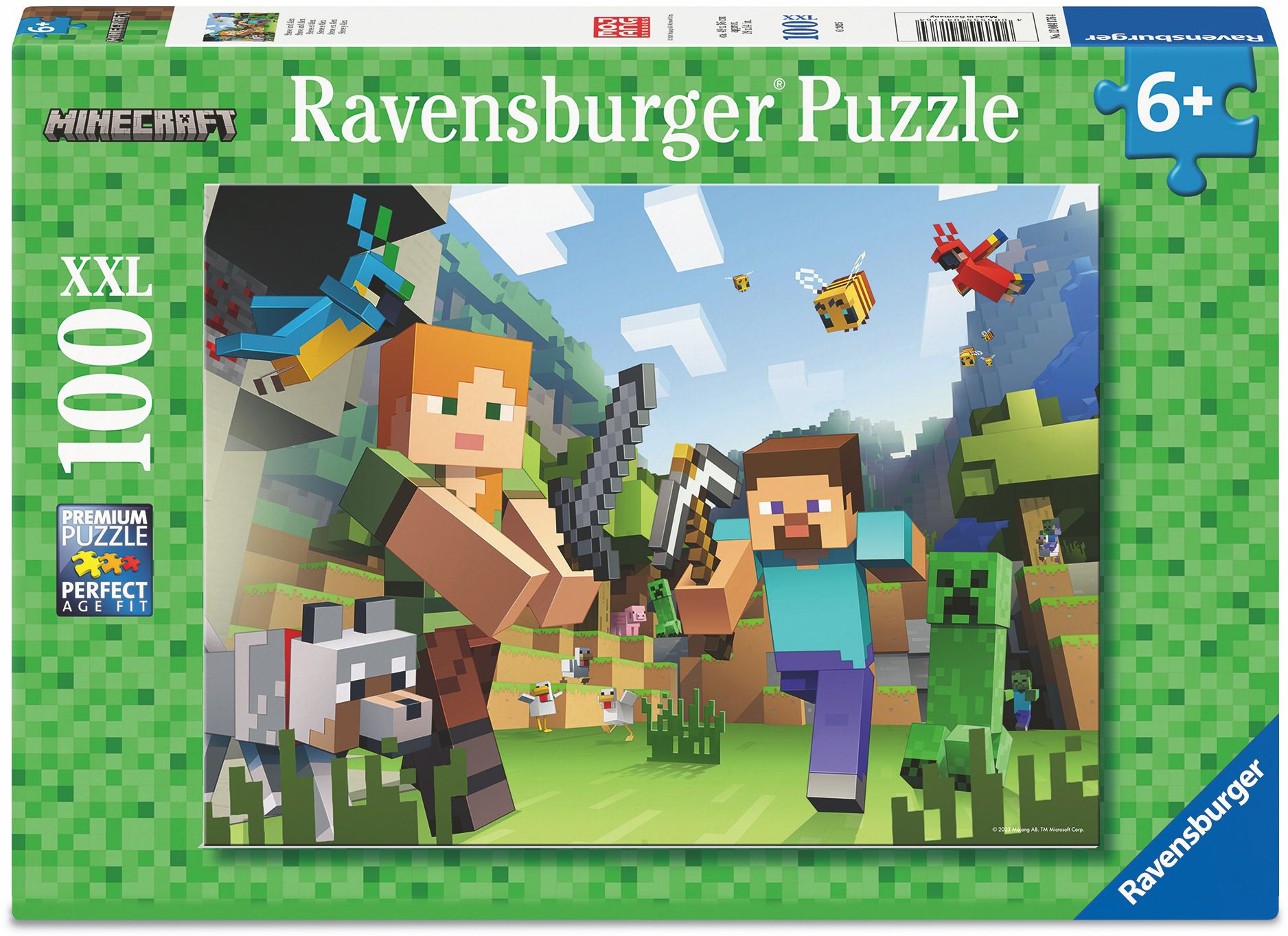 Minecraft 100 Piece Puzzle