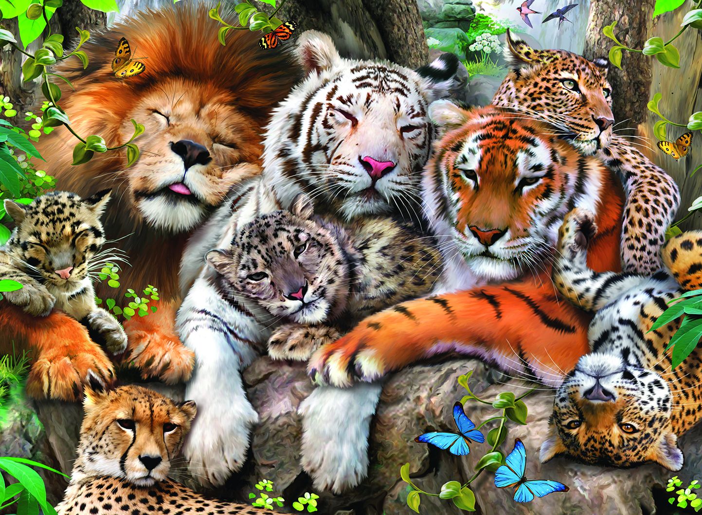 Ravensburger Big Cat Nap 200 Piece Jigsaw Puzzle