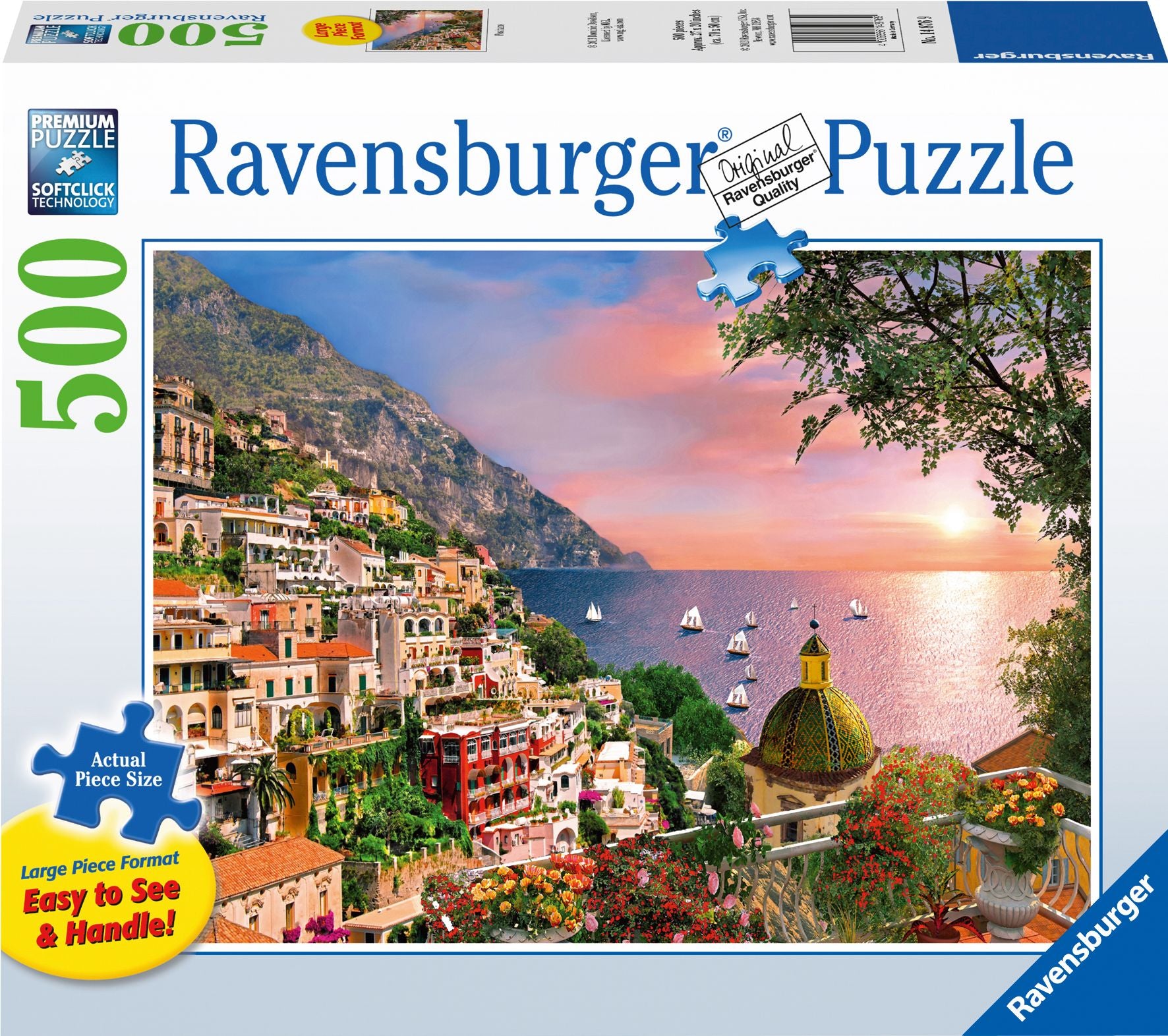 Positano 500 pc large format puzzle