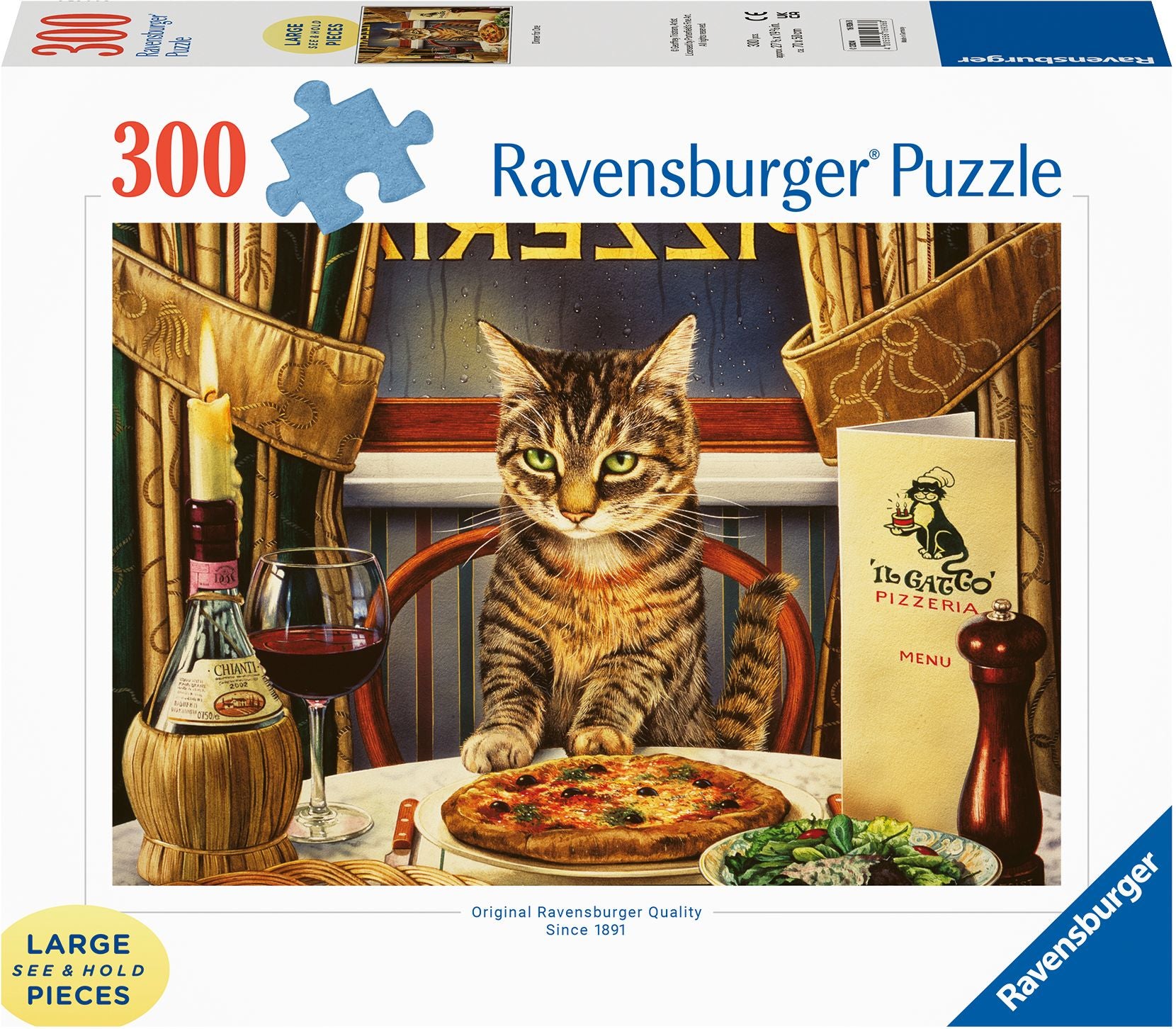 Dinner for One 300 piece large format puzzle