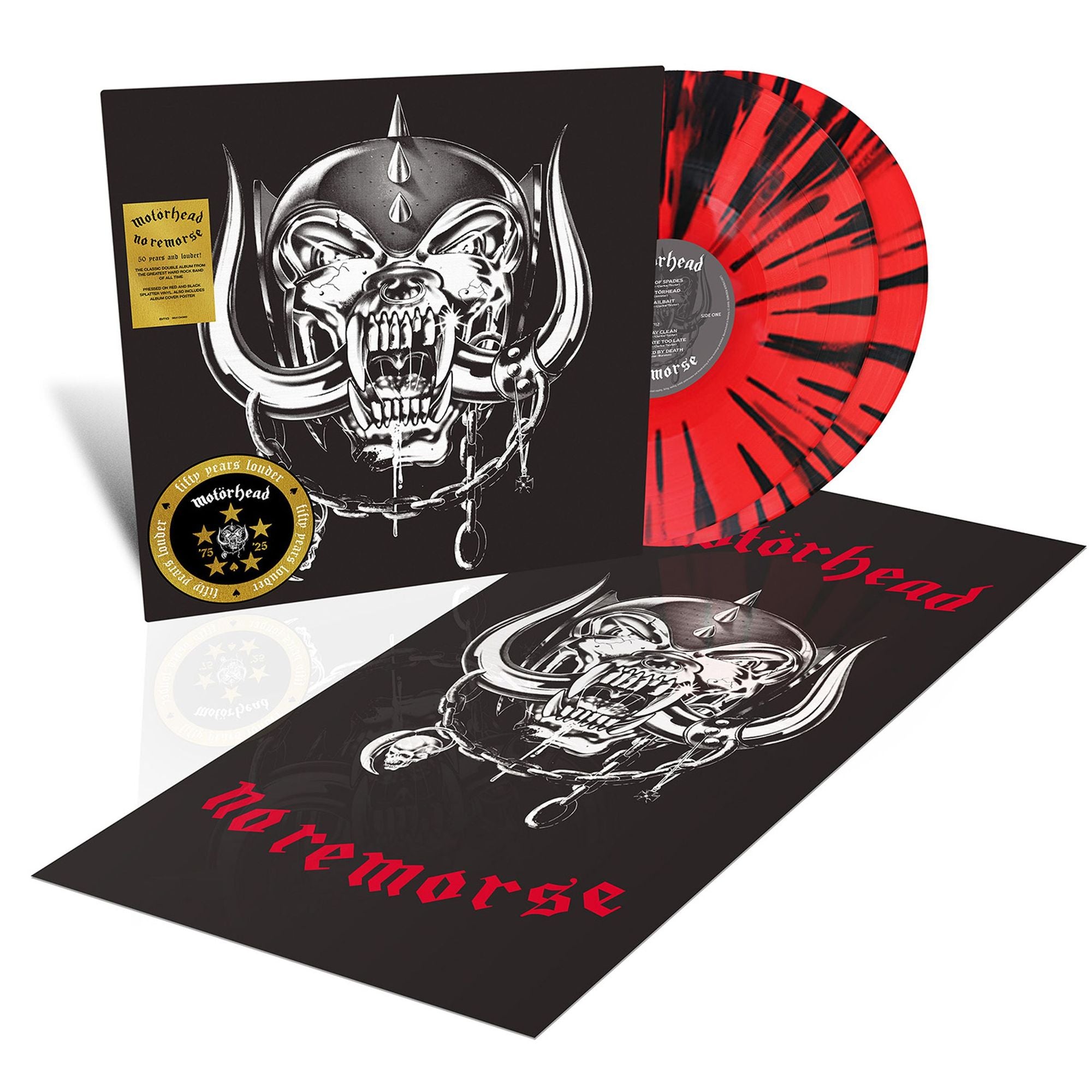 No Remorse [50th Anniversary] [Red/Black Splatter 2 LP]