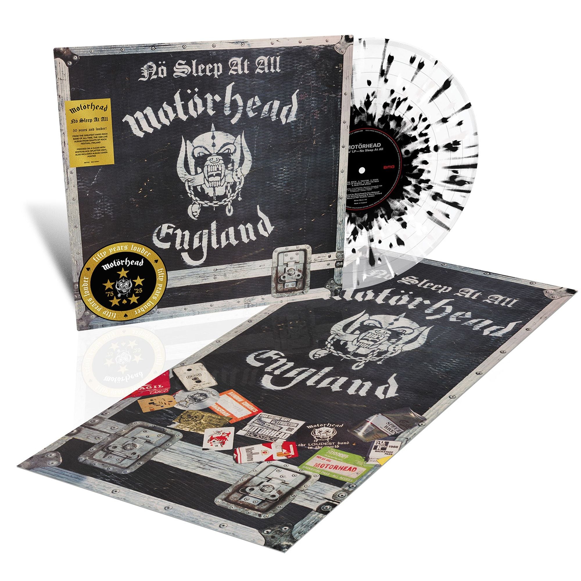 No Sleep At All [50th Anniversary] [Clear/Black-White Splatter LP]