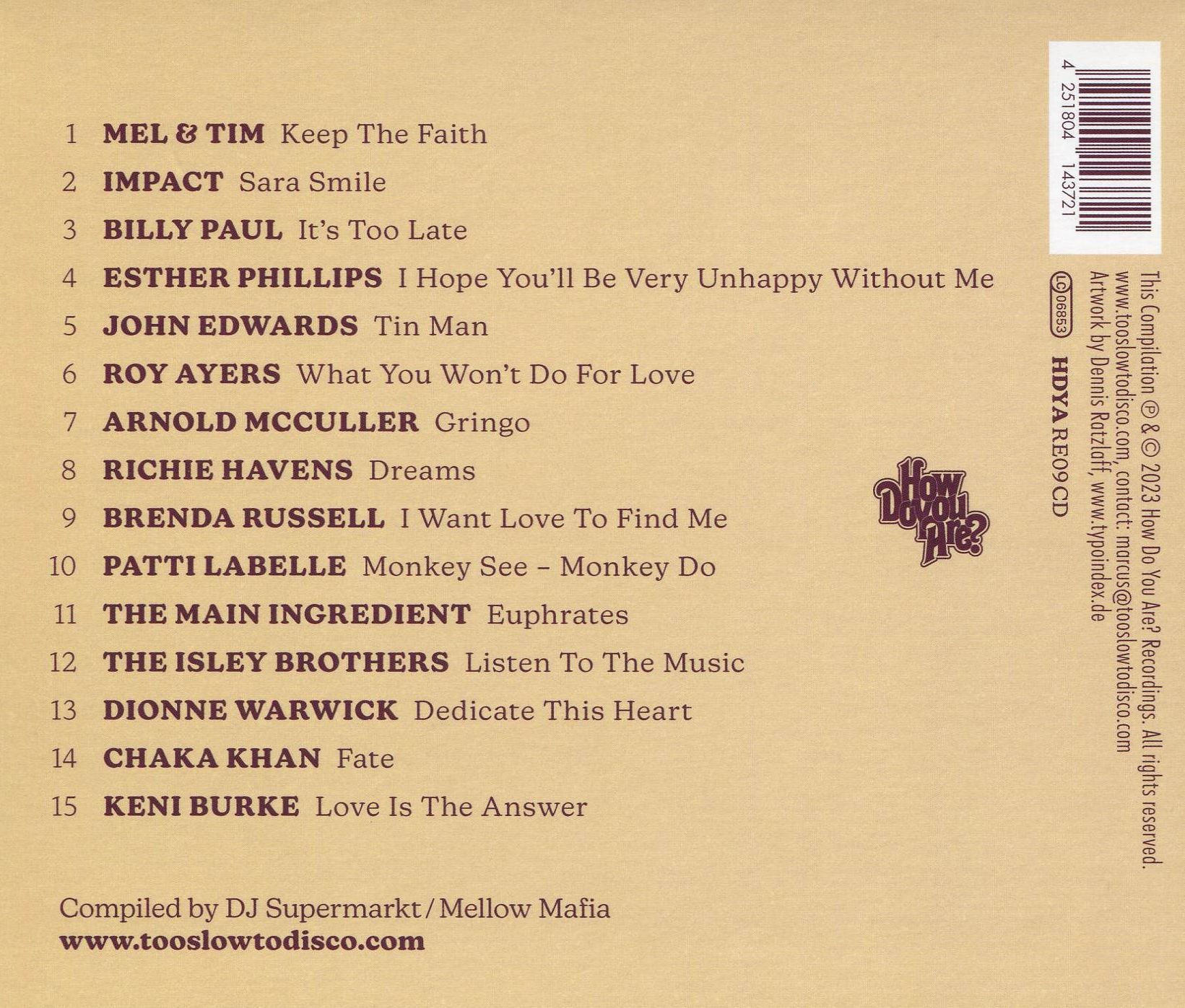 Yacht Soul: The Cover Versions, Vol. 2