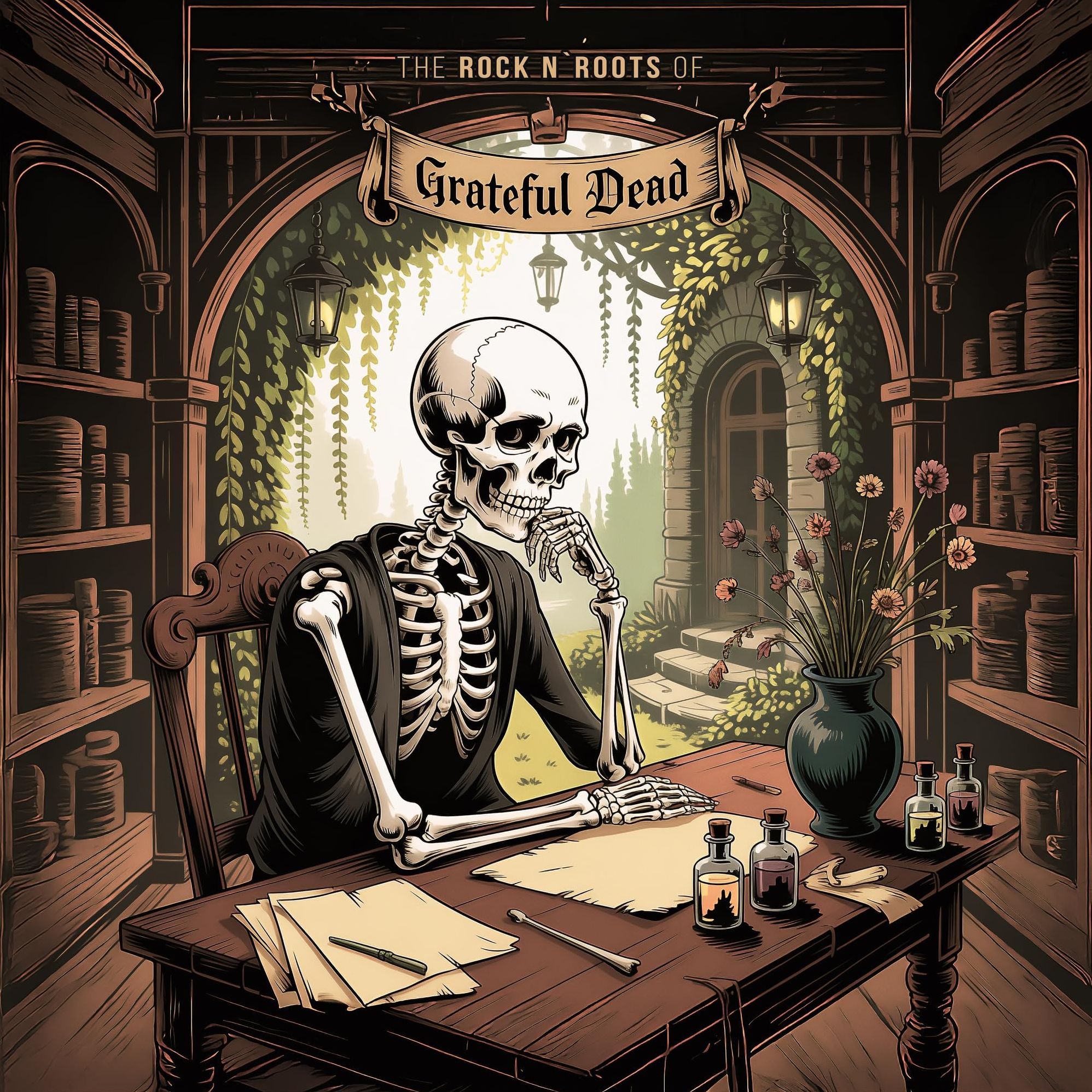 The The Rock n' Roots of the Grateful Dead [Brown Vinyl]