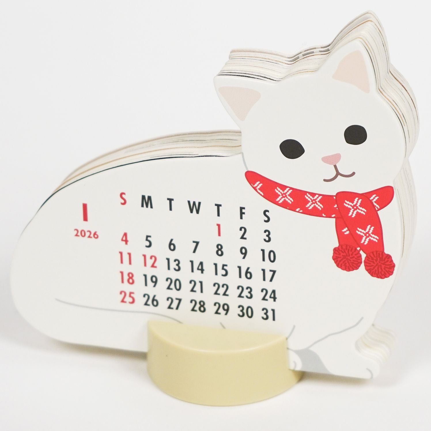 2026 ANIMAL DIE CUT CALENDAR - MUNCHKIN