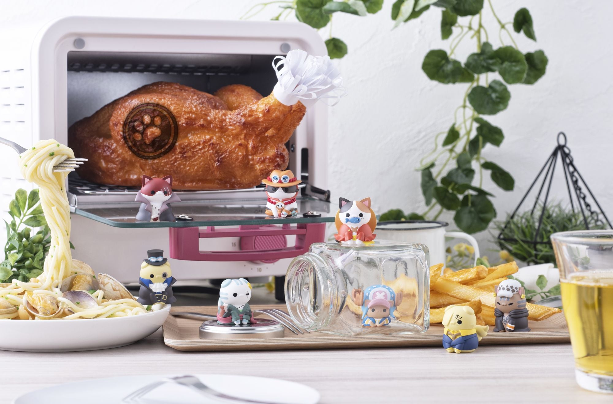 NyaPieceNyan! Vol. 1 - I'm gonna be King of Paw-rates!! "One Piece", Megahouse Mega Cat Project Blind Box