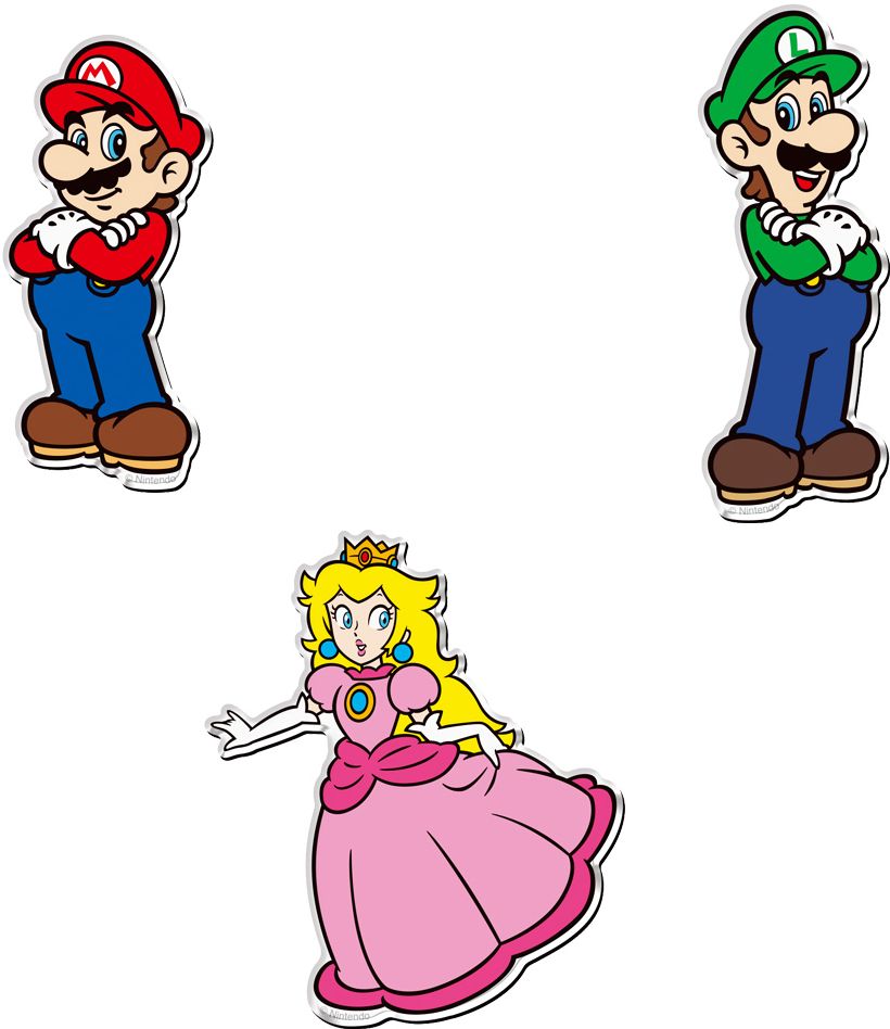 Super Mario Character Magnets 2 "Super Mario", Bandai Shokugan Character Magnets