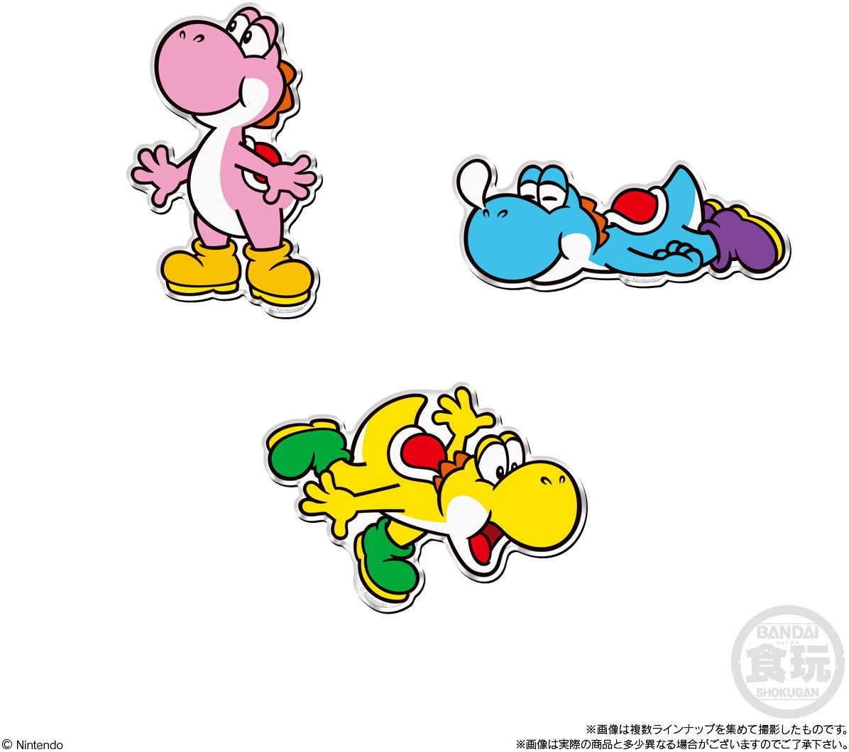 Super Mario Character Magnets 2 "Super Mario", Bandai Shokugan Character Magnets