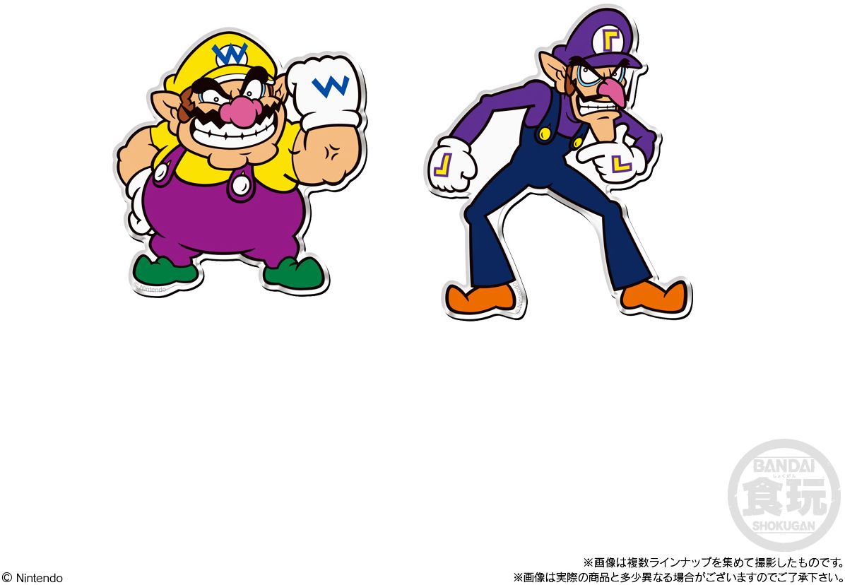 Super Mario Character Magnets 2 "Super Mario", Bandai Shokugan Character Magnets