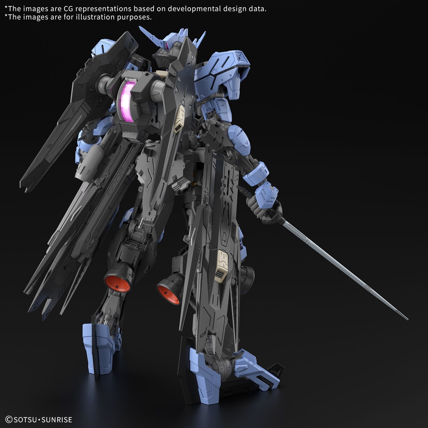 Gundam Vidar, Mobile Suit Gundam Iron Blood Orphans, Bandai Hobby MG 1/100