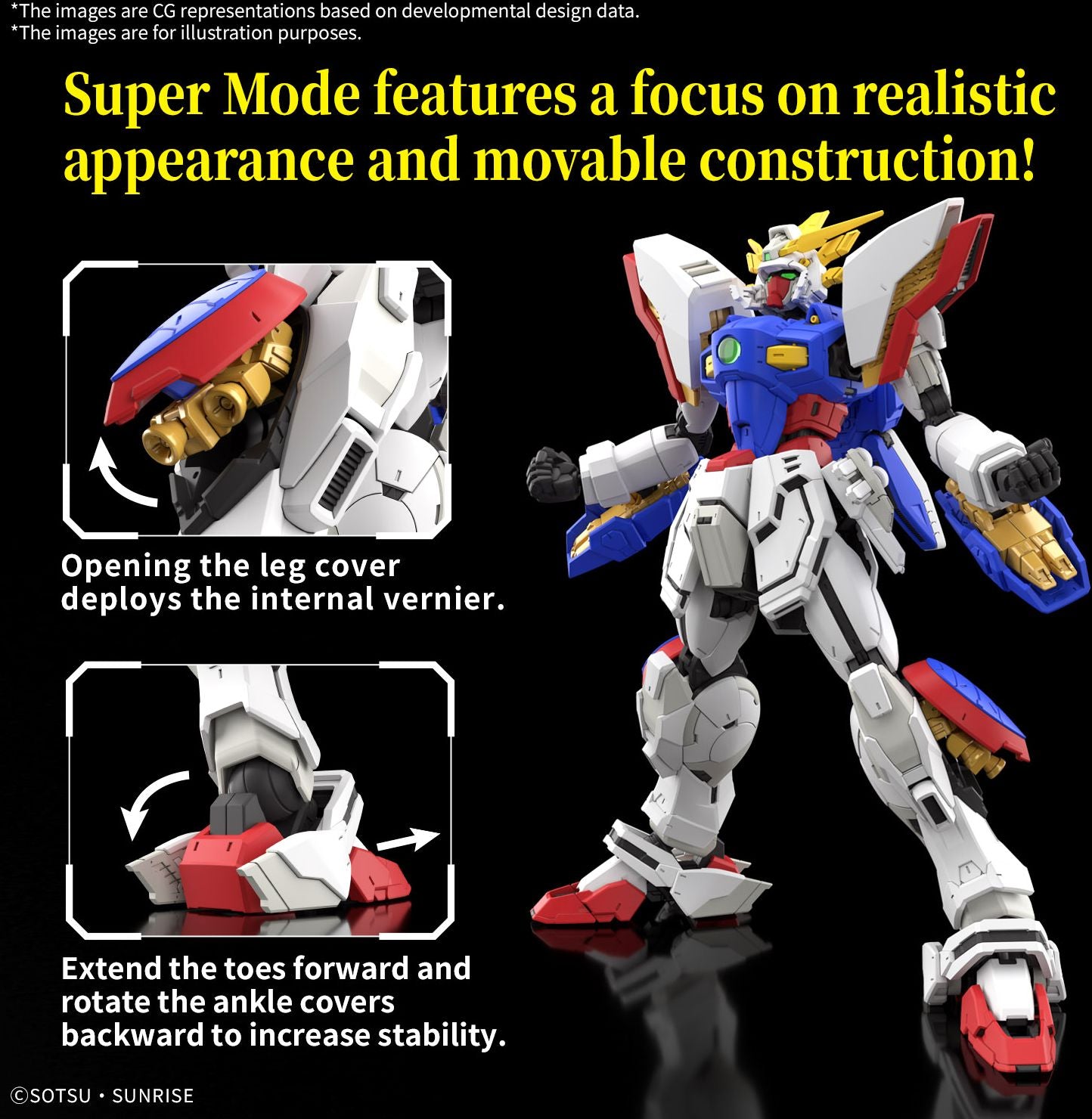 #42 Shining Gundam, Bandai Hobby RG 1/144