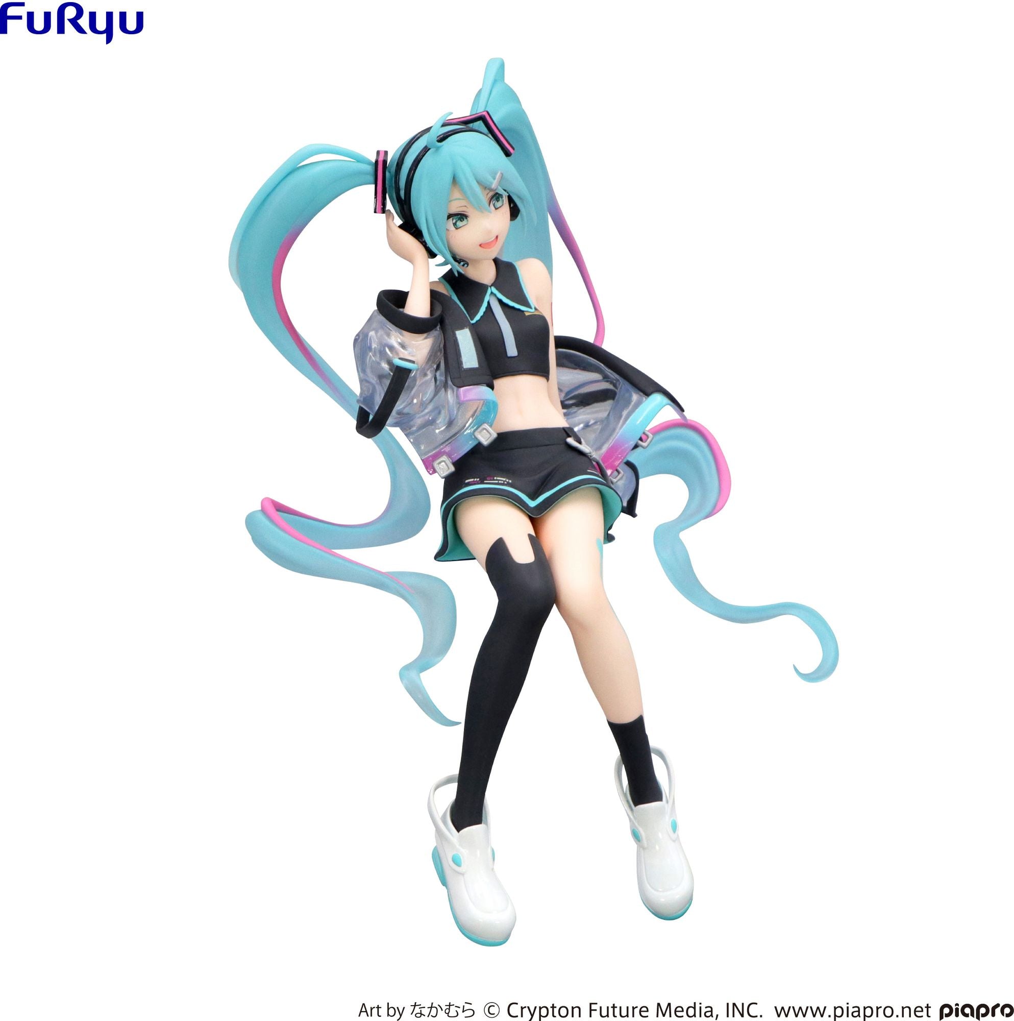 Hatsune Miku - Noodle Stopper Figure -Neon Cyber-