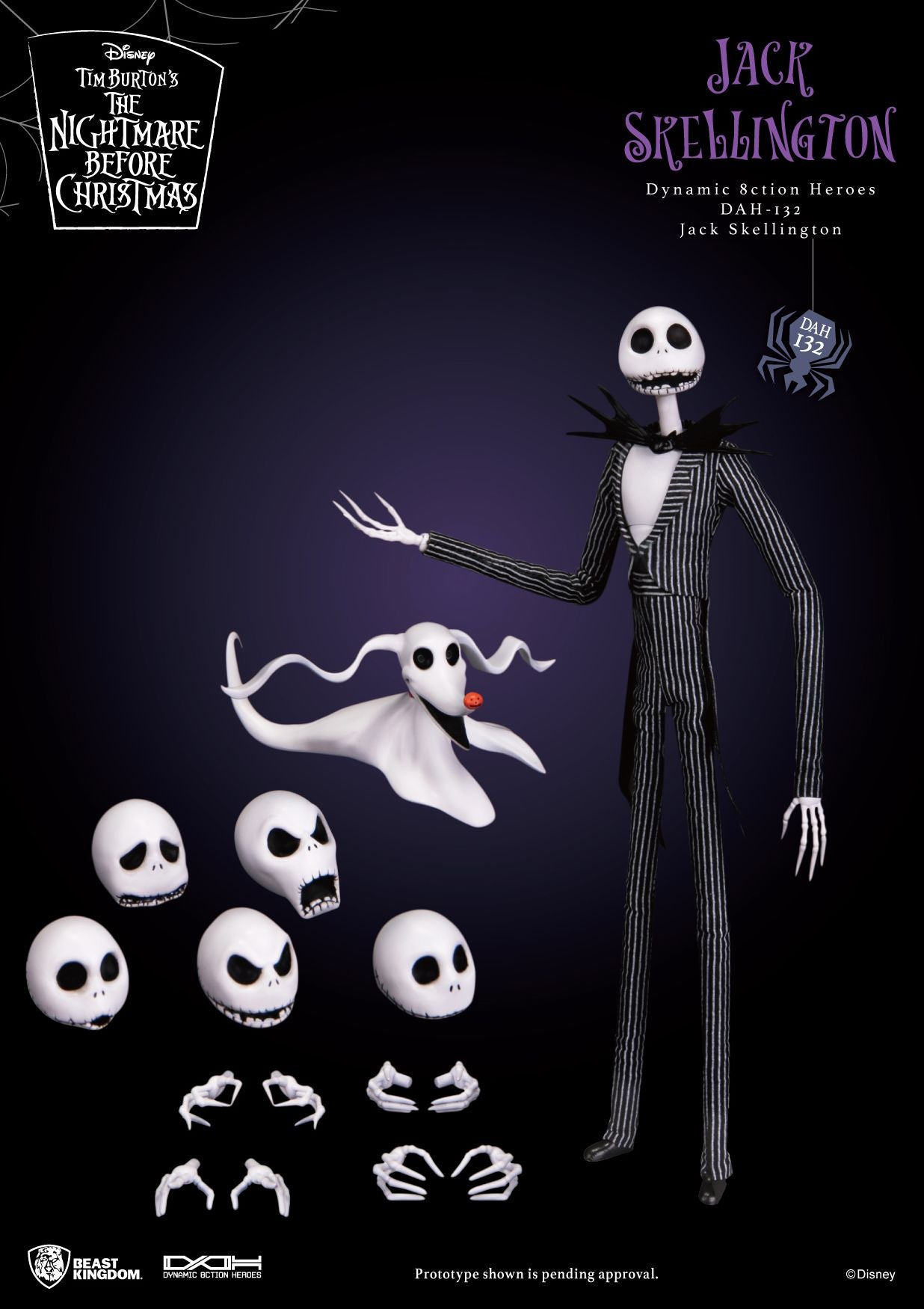 The Nightmare Before Christmas Jack Skellington Collectible Figure
