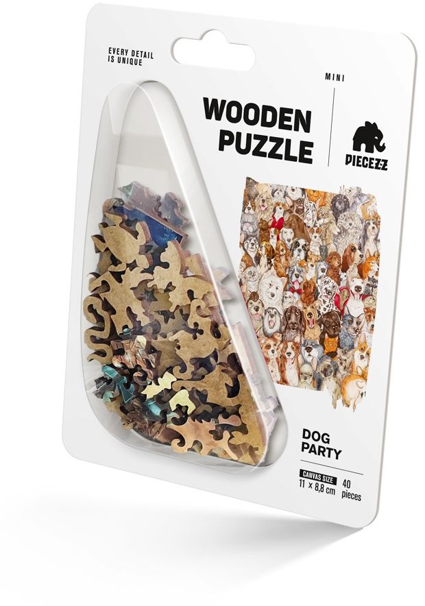 PIECEZZ DOG PARTY 40 PIECE PUZZLE