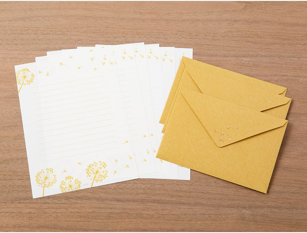 Midori Dandelion Letter Writing Set
