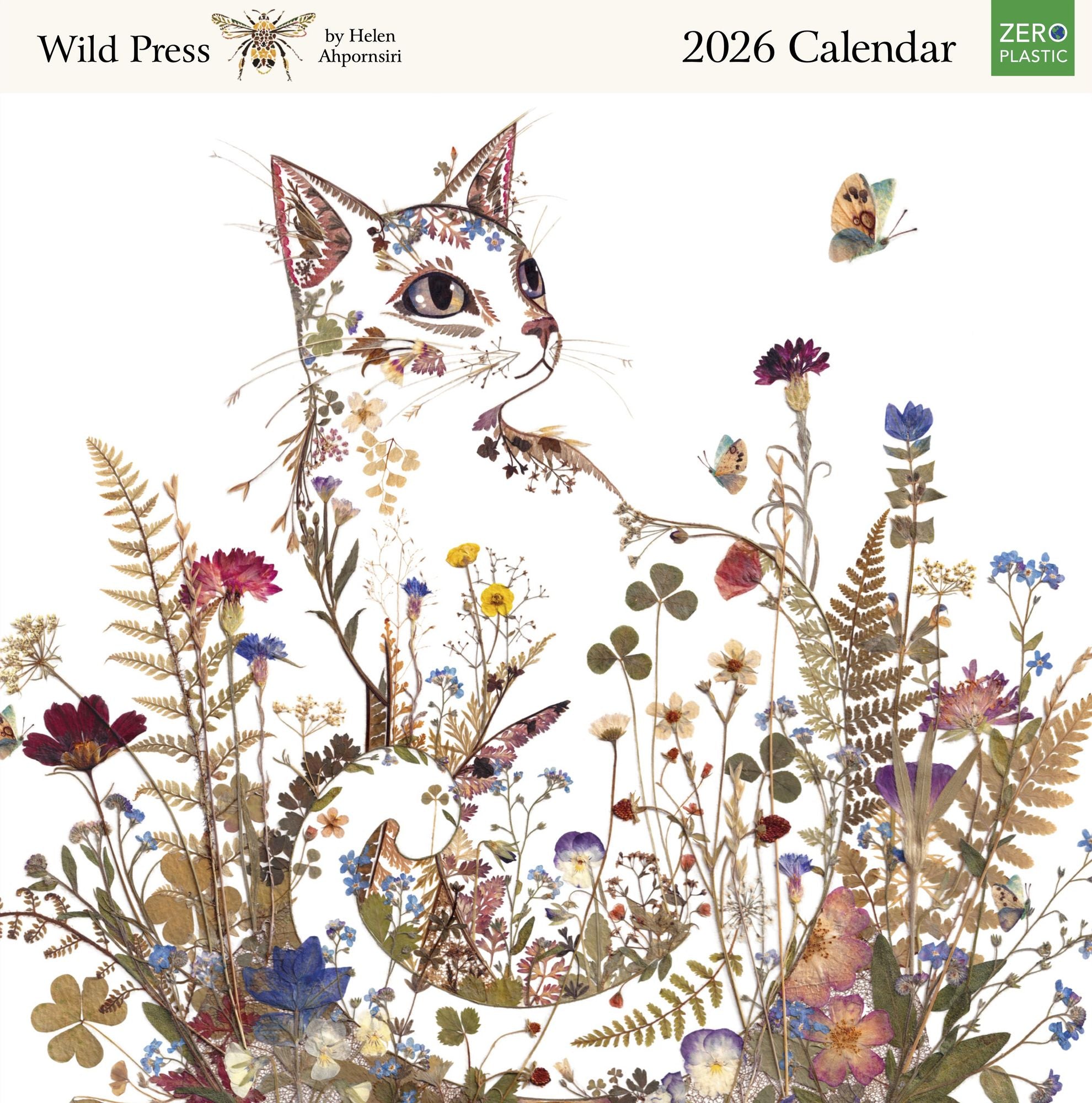 2026 WILD PRESS WALL CALENDAR