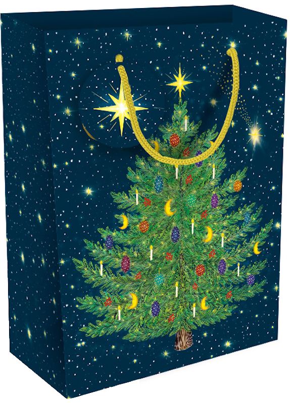 Celestial Trees Large Gift Bag