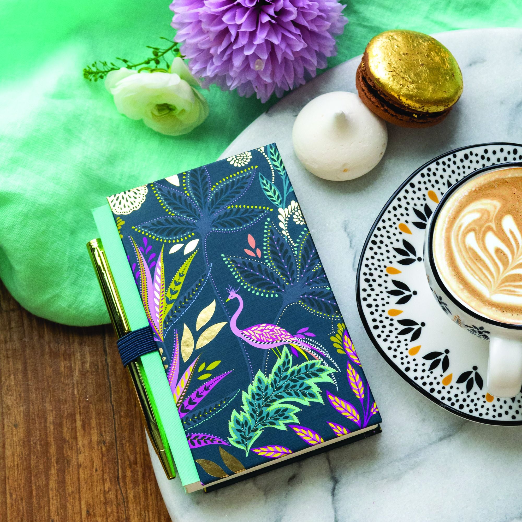 Sara Miller Savana Mini Notebook with pen