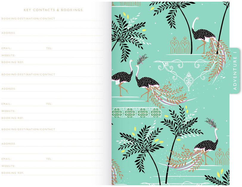 Sara Miller Savana A5 Travel Journal