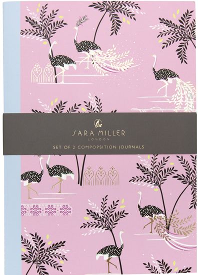 Sara Miller Savannah Set of 2 Composition Journals