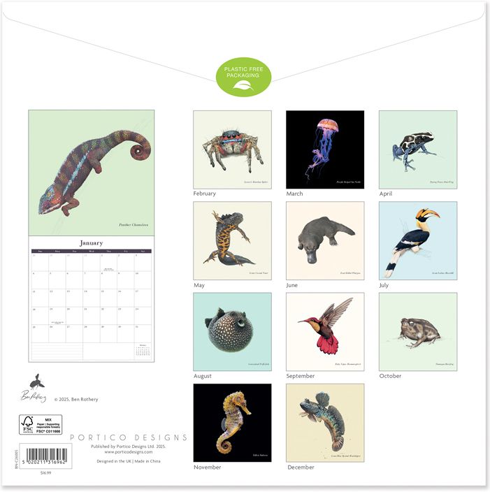 2026 Ben Rothery SQ Calendar