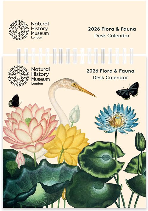 2026 NHM Flora & Fauna Desk Calendar