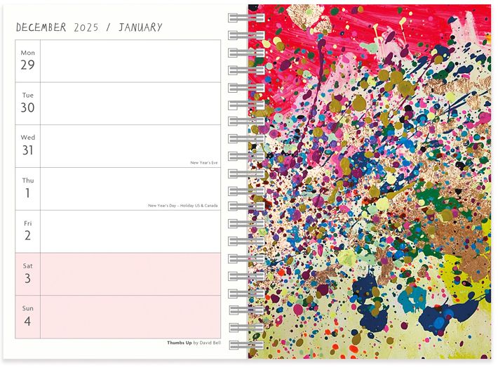 2026 Arthouse Unlimited A5 Wiro Diary