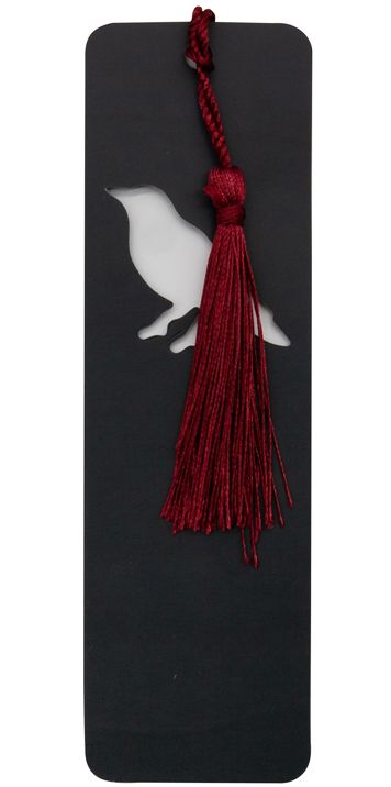 Raven Shaped Bookmark