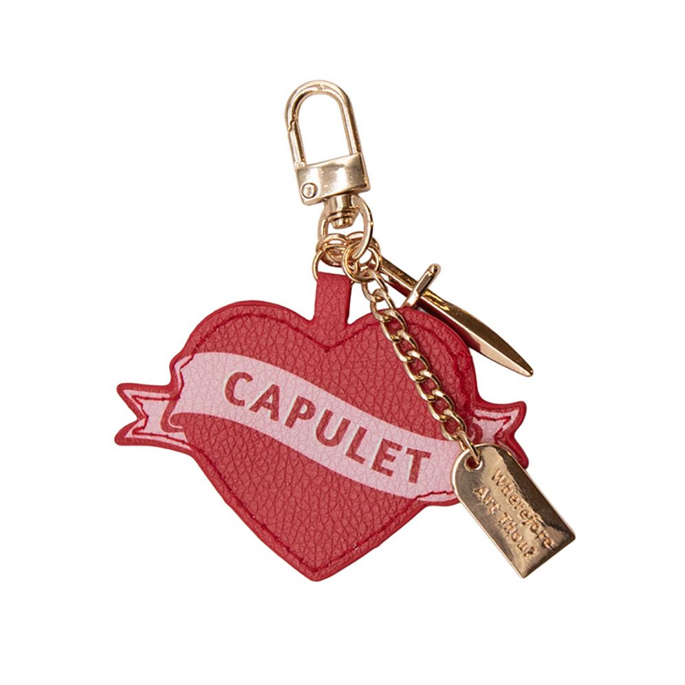 Romeo and Juliet Charm Key Chain