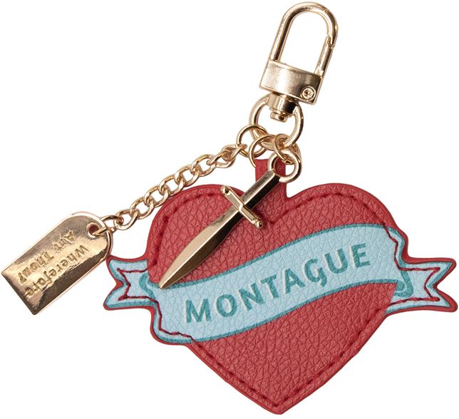 Romeo and Juliet Charm Key Chain