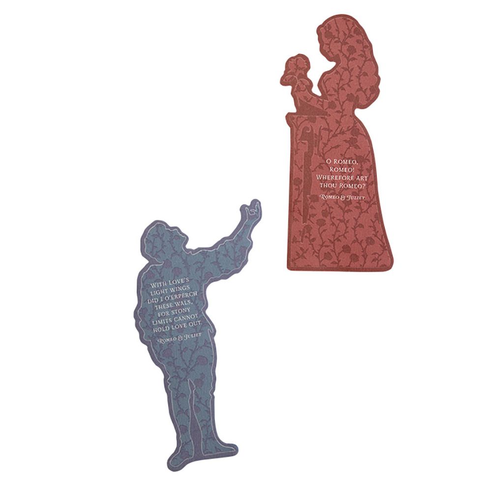 Romeo and Juliet Set of 2 Bookmarks