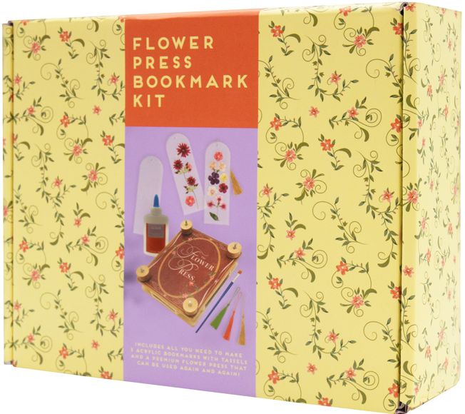 Press Your Own Flower Bookmark Kit