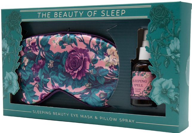 Sleeping Beauty Sleep Mask and Pillow Spray Kit