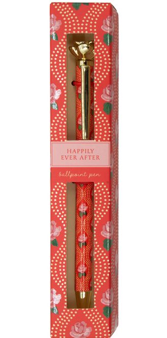 Beauty and the Beast Rose Shaped Pen