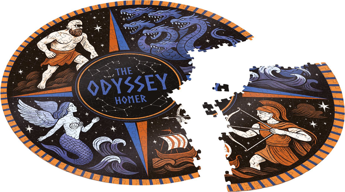 The Odyssey 500pc Circular Jigsaw Puzzle