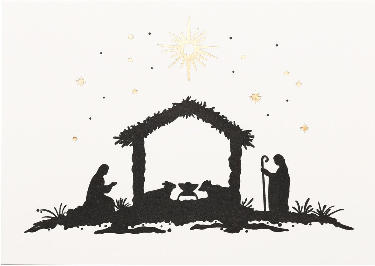 Nativity Letterpress Boxed Cards Set of 8