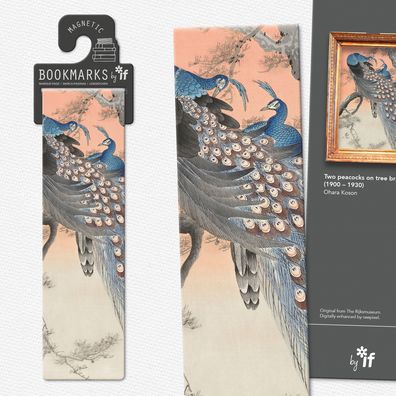 BOOKMARK 2 PEACOCKS