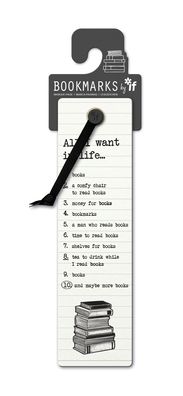 BOOKMARK ALL I WANT IN LIFE