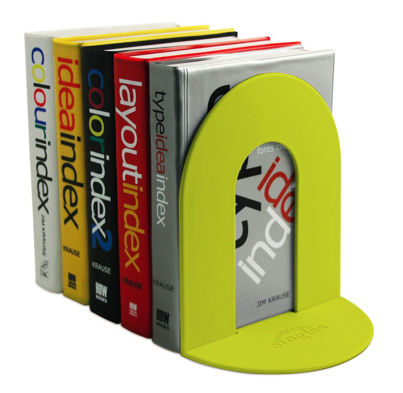 Bookend Single in Green