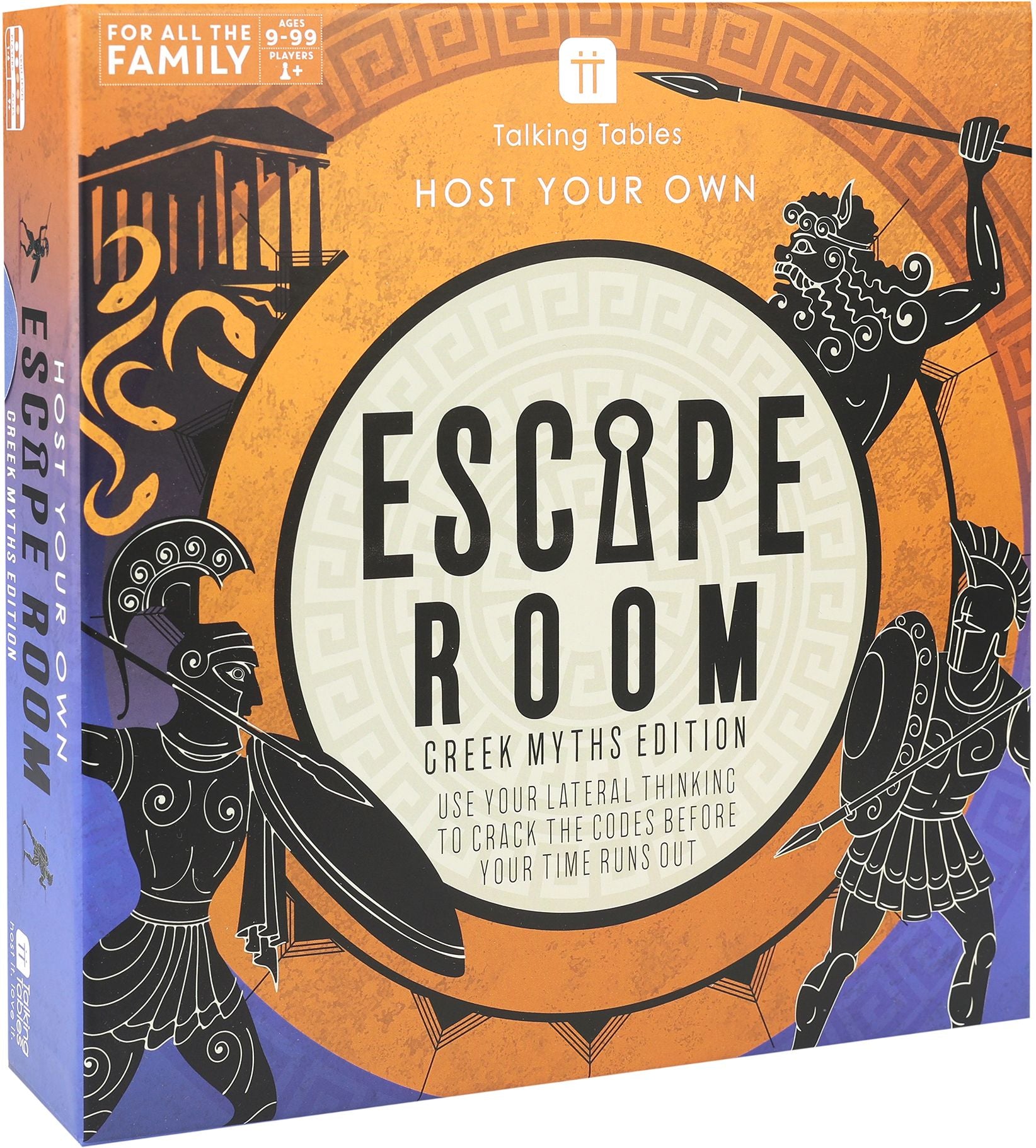 Host Your Own Family Escape Room-Greek Myths Edition by Talking Tables