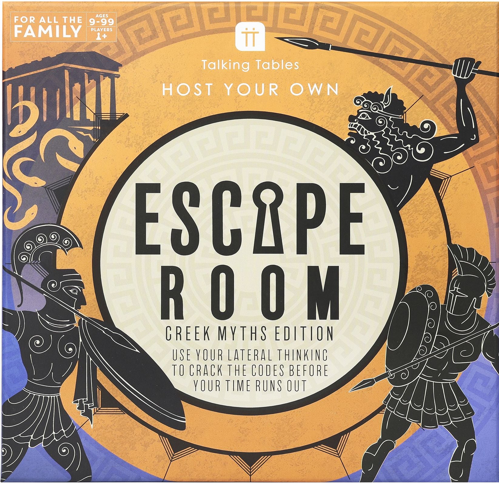 Host Your Own Family Escape Room-Greek Myths Edition by Talking Tables