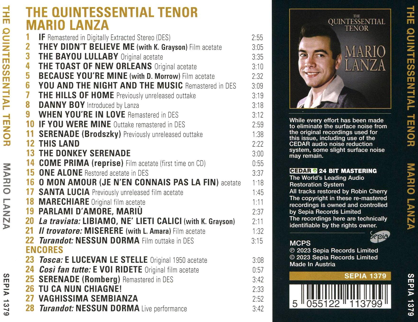 The Quintessential Tenor