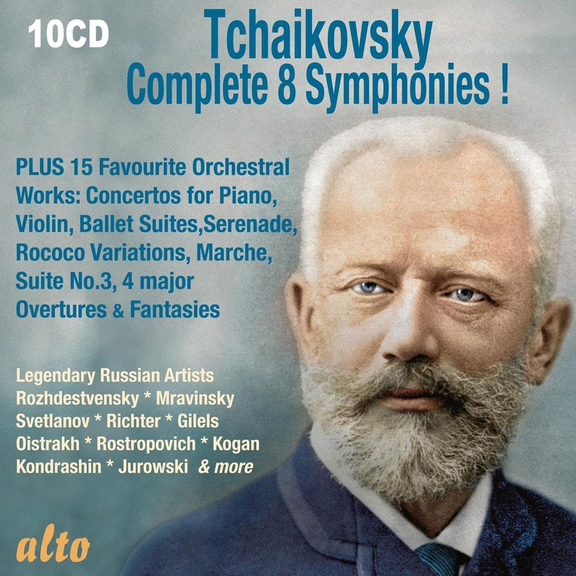 Tchaikovsky: Complete 8 Symphonies!